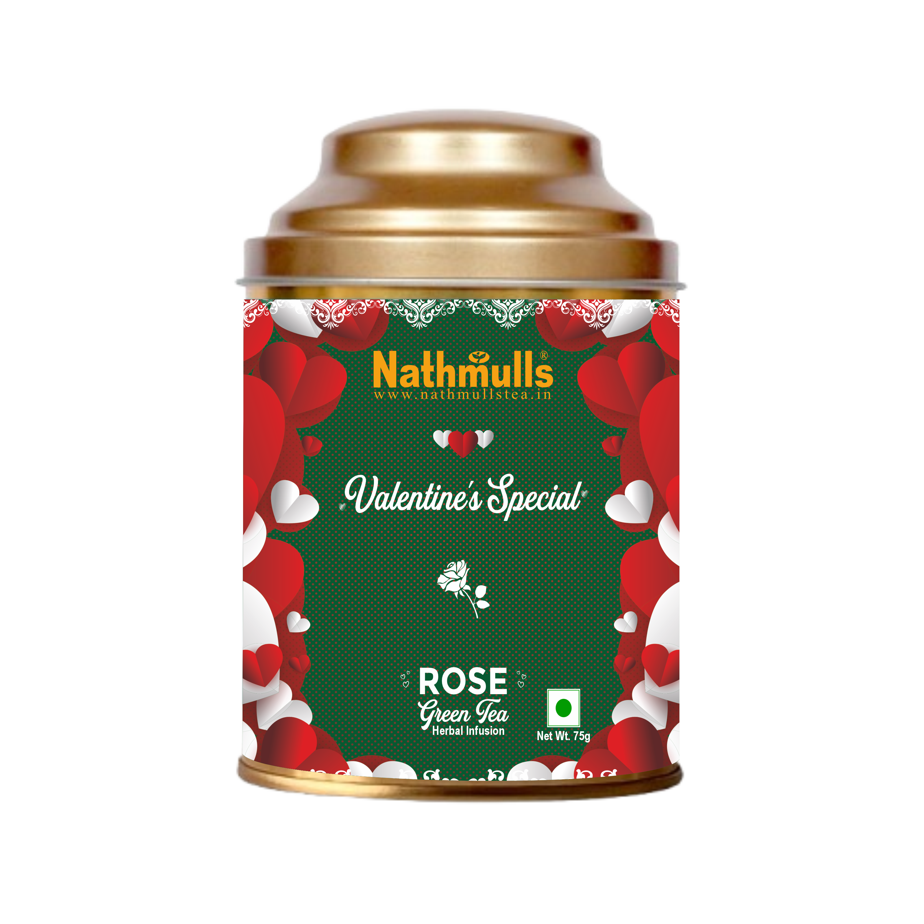 Valentine's Special Rose Green Tea