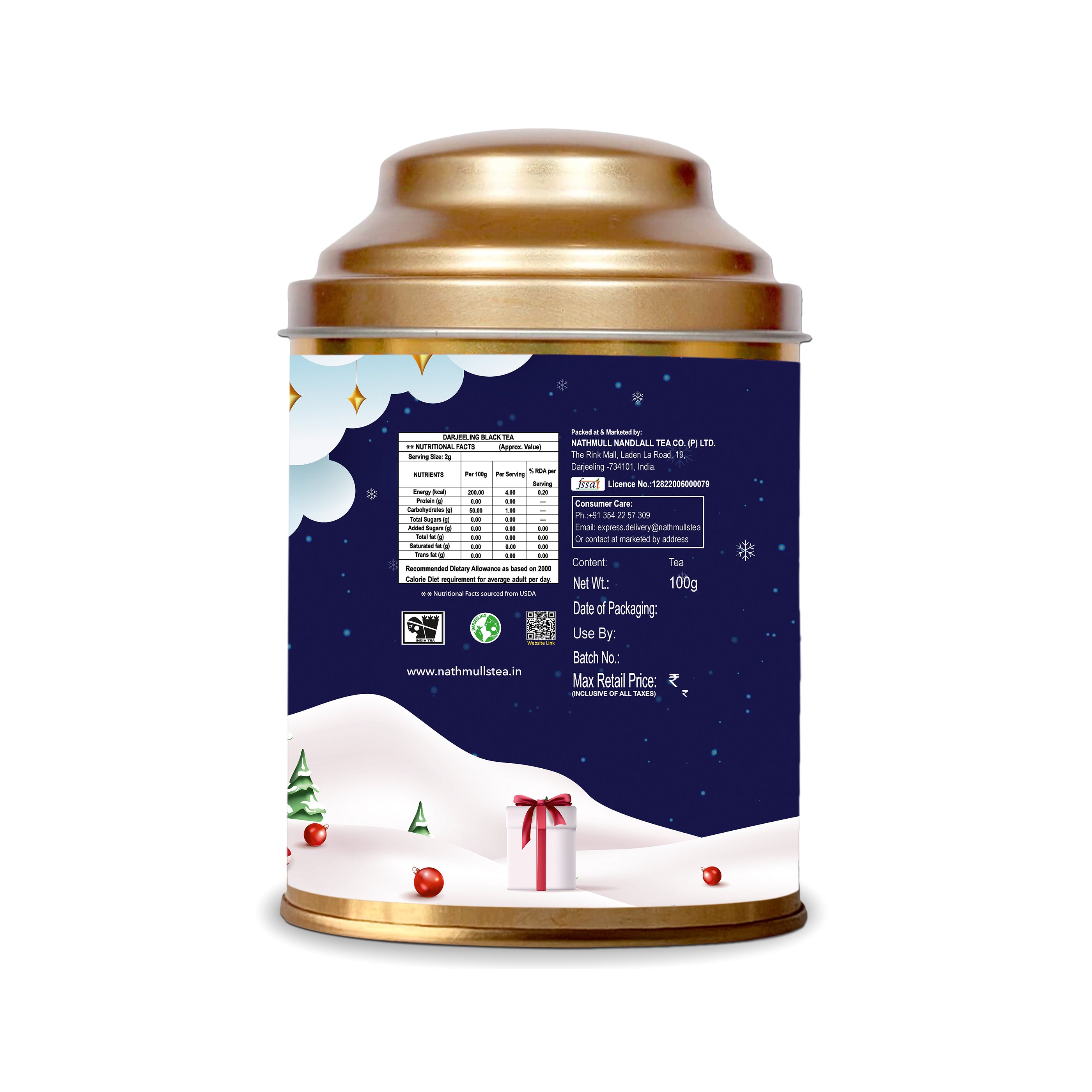 Christmas Special Winter Darjeeling Black Tea